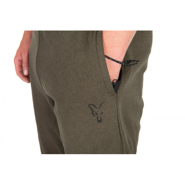 Fox Collection Joggers Green & Black Ilgos kelnės