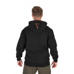 Fox Collection Hoody Black & Orange Džemperis bliuzonas