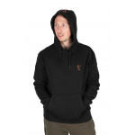 Fox Collection Hoody Black & Orange Džemperis bliuzonas