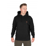 Fox Collection Hoody Black & Orange Džemperis bliuzonas