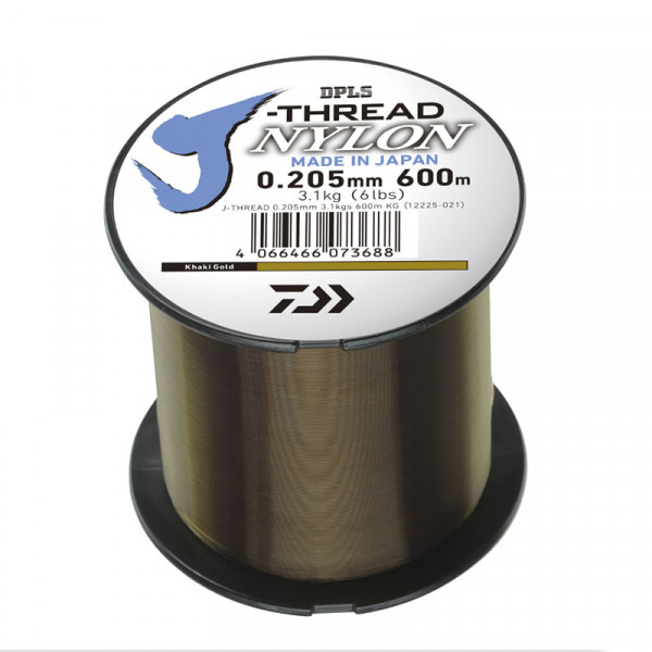 Daiwa J-Thread Nylon valas Khaki Gold 0.285mm 600m