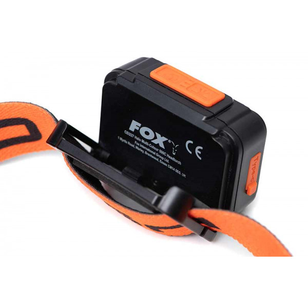 Fox Halo Multi Colour 500c Headtorch galvos prožektorius