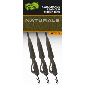 Fox EDGES Naturals Kwik Change Lead Clip Tubing Setup