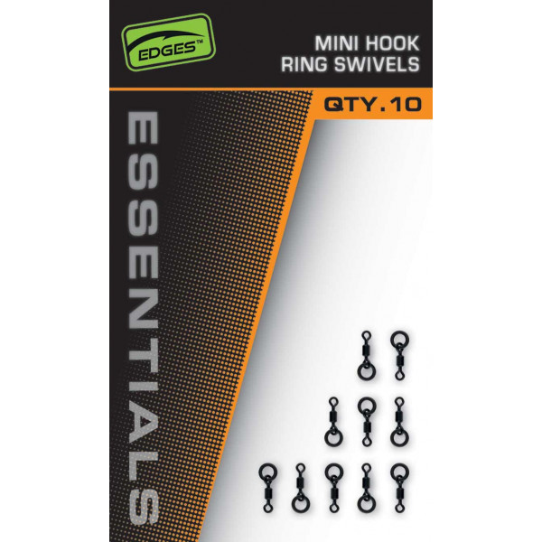 Fox EDGES Essentials Mini Hook Ring Swivels