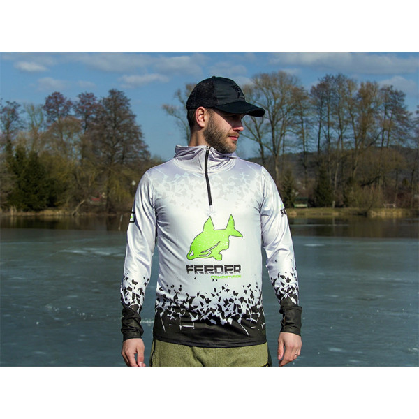 Hooded T-shirt Delphin UV ARMOR 50+ Reaxe
