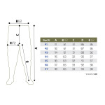 Waist waders Delphin HRON Pants