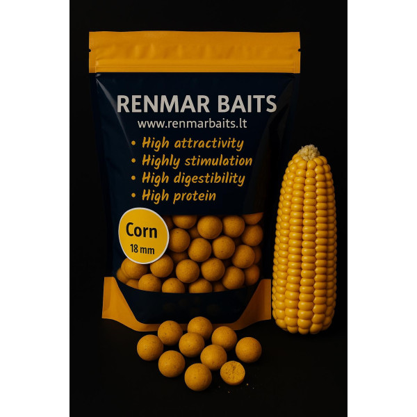 Kotły na paszę RENMAR BAITS KUKURYDZA 1kg