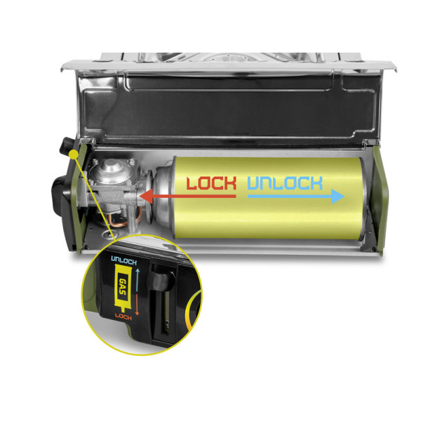 Delphin INOXIA Gas Stove