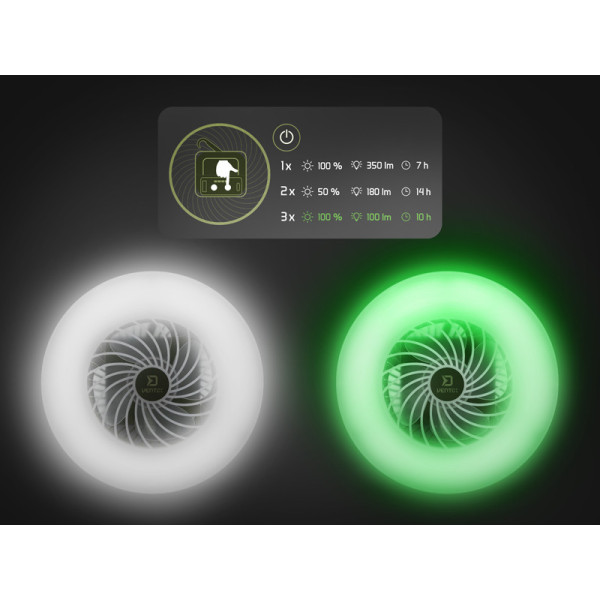 Fan with Light Delphin Ventix