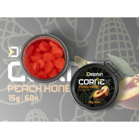 Artificial bait Delphin CorneX Pop Up / Honey-Peach