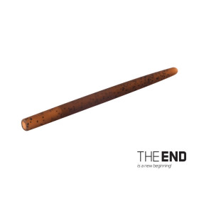 Hard anti-tangle rubber THE END / 10pcs 4cm