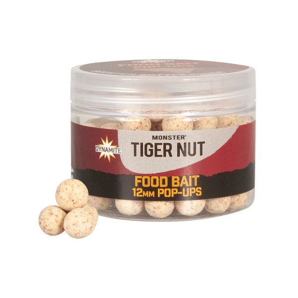 Dynamite MONSTER TIGER NUT FOODBAIT POP-UPS 12MM
