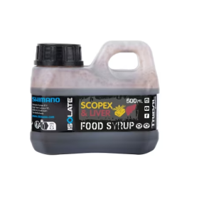 Shimano Bait Isolate Food Syrup Scopex Liver 500ml Attractant
