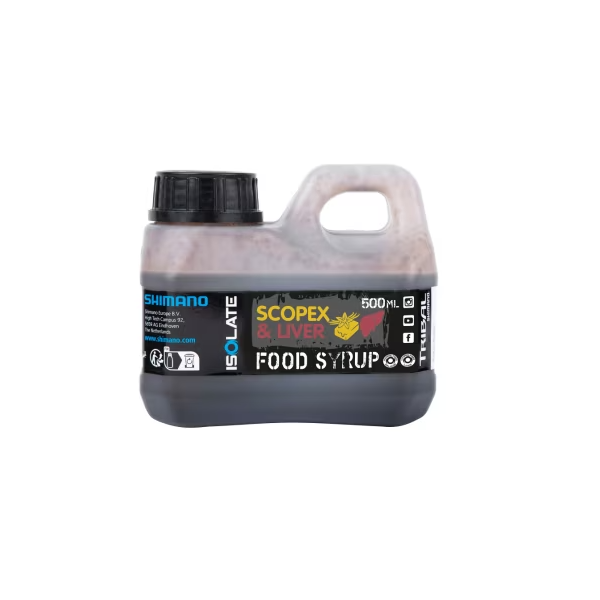 Shimano Bait Isolate Food Syrup Scopex Liver 500ml Attractant