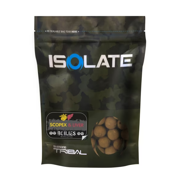 copy of Shimano Bait Isolate Boillie Scopex Liver 1kg