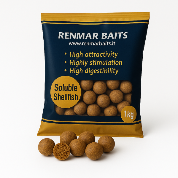 Renmar Baits Soluble Shellfish Berry 18mm