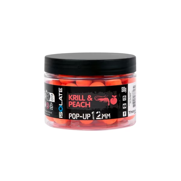 Shimano Bait Isolate Pop-Up Krill Peach Fluoro Orange