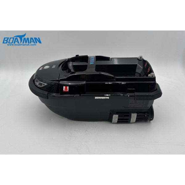 Boatman Vulcan V2 Black GPS Bait Boat. 