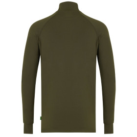 Korda Mock Neck Thermal LS Shirts Dark Olive