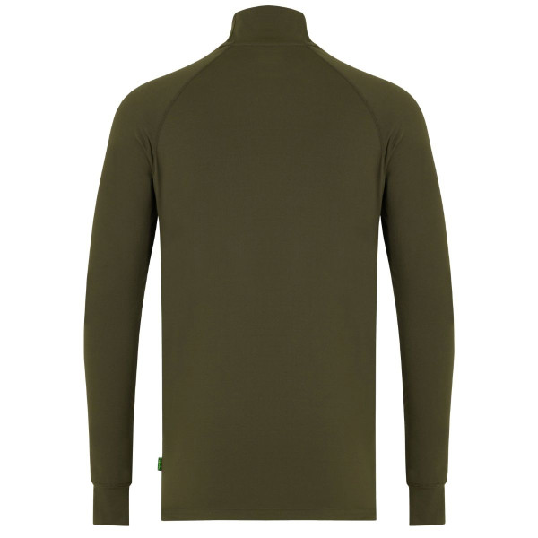 Korda Mock Neck Thermal LS Shirts Dark Olive