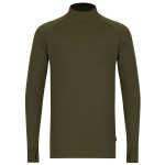 Korda Mock Neck Thermal LS Shirts Dark Olive
