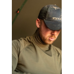 Korda Mock Neck Thermal LS Shirts Dark Olive