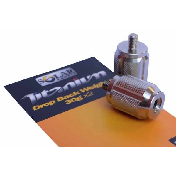 Solar P1 Titanium Drop Back Weights 30g