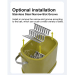 Boatman Boilie Crusher Jauko Smulkintuvas SU KIBIRU malūnas MINI