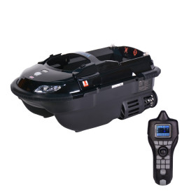 Boatman Vulcan V2 Black GPS Bait Boat. 