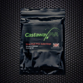 CASTAWAY PVA Slow Melt Solid Bags 20 pcs
