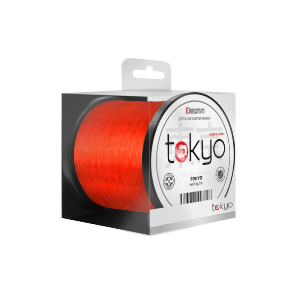 Monofilament Delphin TOKYO orange 0,369mm 10,0kg 300m
