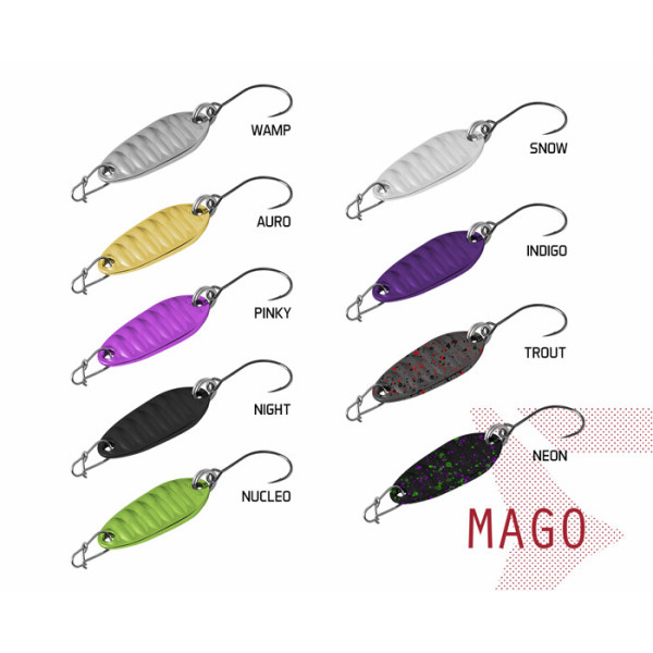 Spoon Delphin MAGO 2g WAMP Hook 8 Snap