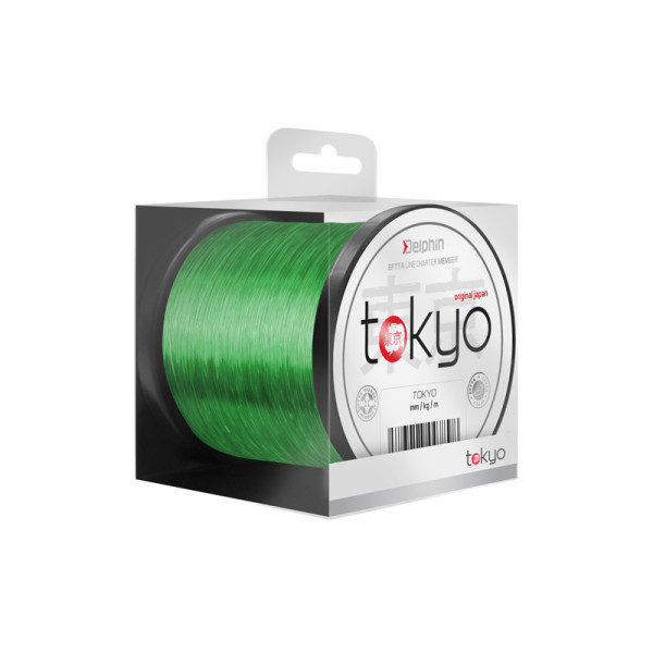 Monofilament Delphin TOKYO / fluo green 0,33mm 8,2kg 300m