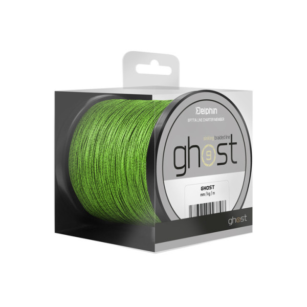 Delphin GHOST 8+1 / green 0,33mm 18,1kg 600m
