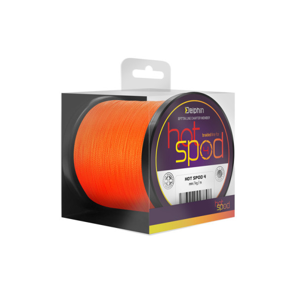 Delphin HotSPOD 4 / orange 0,14mm 9,1kg 300m