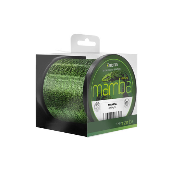 Delphin MAMBA Carp / camouflage 0,28mm 6,1kg 300m