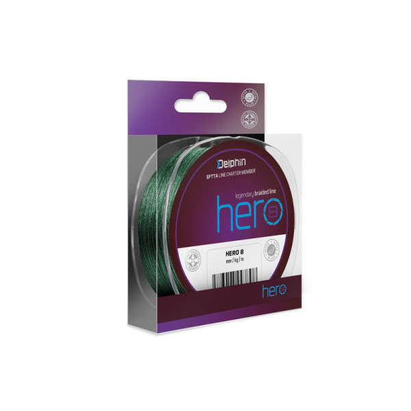 Delphin HERO 8 / green 0,30mm 21,4kg 117m