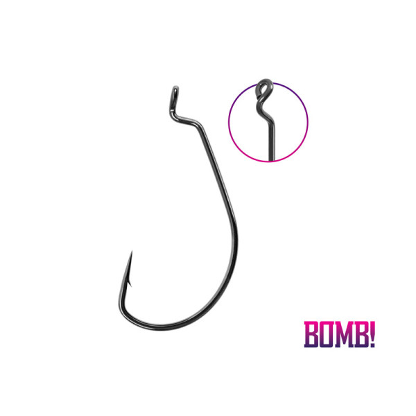 Hook Delphin BOMB! OFFSpin / 5pcs 3/0