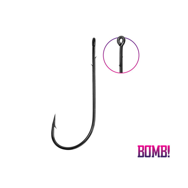 BOMB hook! X-BARB / 5pcs 5/0