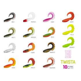 Lure Delphin TWISTA UVs / 5pcs 10cm/YETI