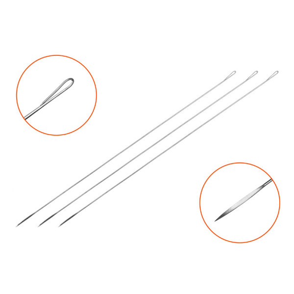 Baiting needle Delphin FISHY /3 pcs 15cm