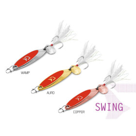Spoon Delphin SWING 15g AURO hook 6