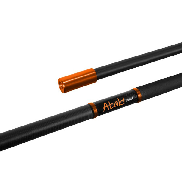 Landing net handle Delphin ATAK! SINGLE 90cm/1 part