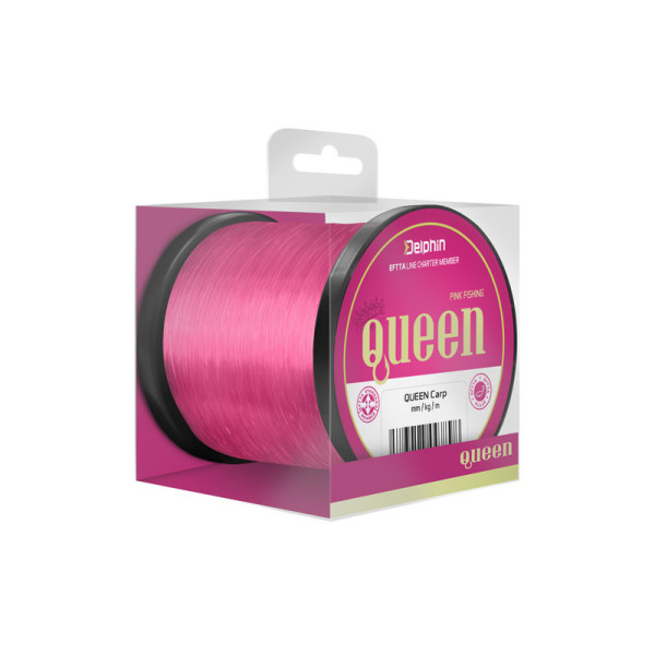 Delphin QUEEN Carp / pink 0,28mm 5,9kg 1200m