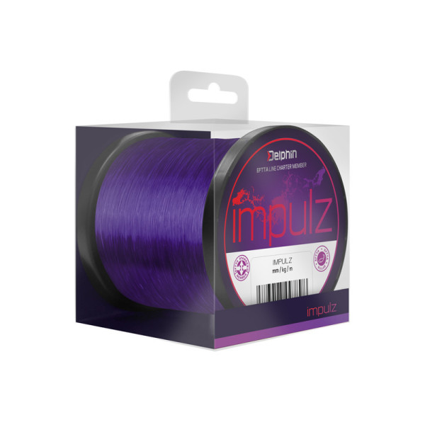 Delphin IMPULZ / purple 0,25mm 5,4kg 1200m