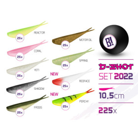 Set of lures BOMB D-SHOT set 2022 10,5cm / 225pcs 10,5cm