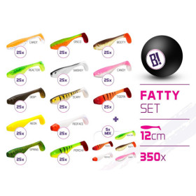 Set of lures BOMB Fatty 12cm / 350pcs 12cm