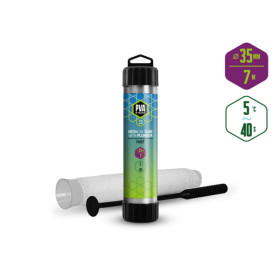 Mesh Delphin PVA n’tastic / TUBE+PLUNGER /7m wide - 35 mm / quickly soluble