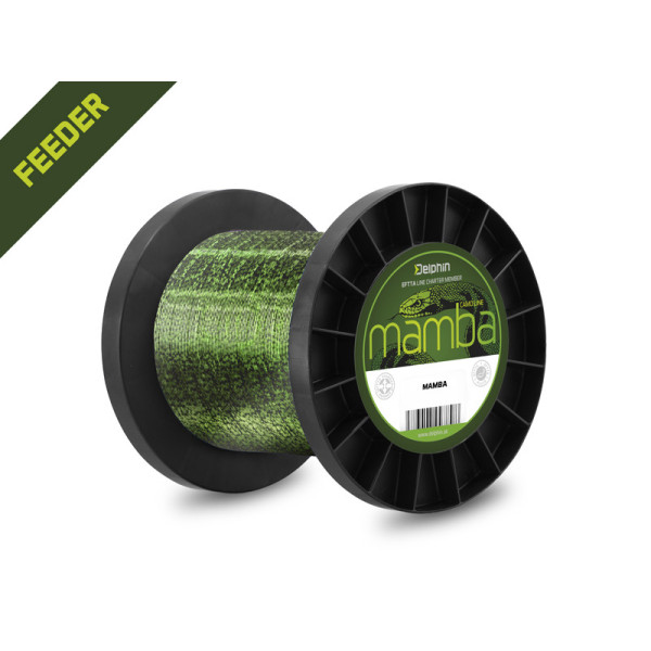 Delphin MAMBA Feeder / camouflage 0,28mm 6,1kg 6000m