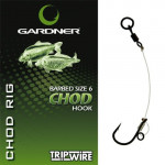 GARDNER Chod Rig BARBED CHOD с крючком